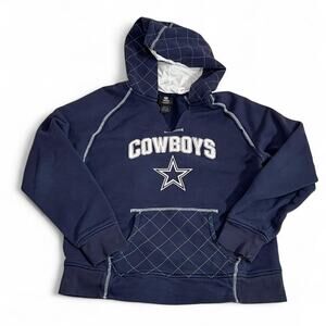 Dallas Cowboys Navy Blue Hoodie, XL